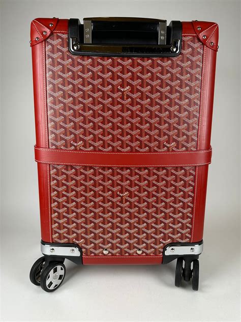 goyard bourgette trolley case.